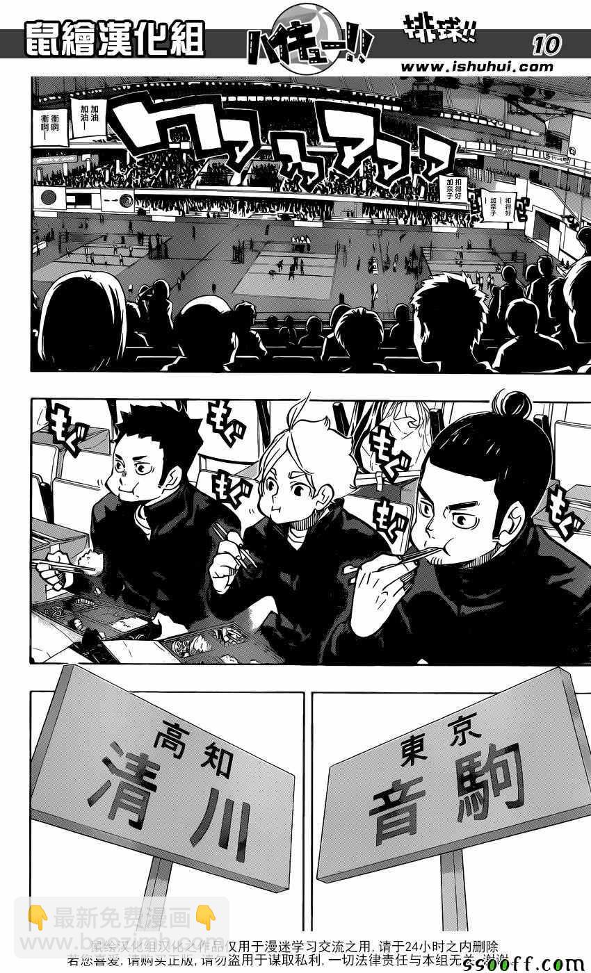 🍝排球少年!! 第243话 第10页