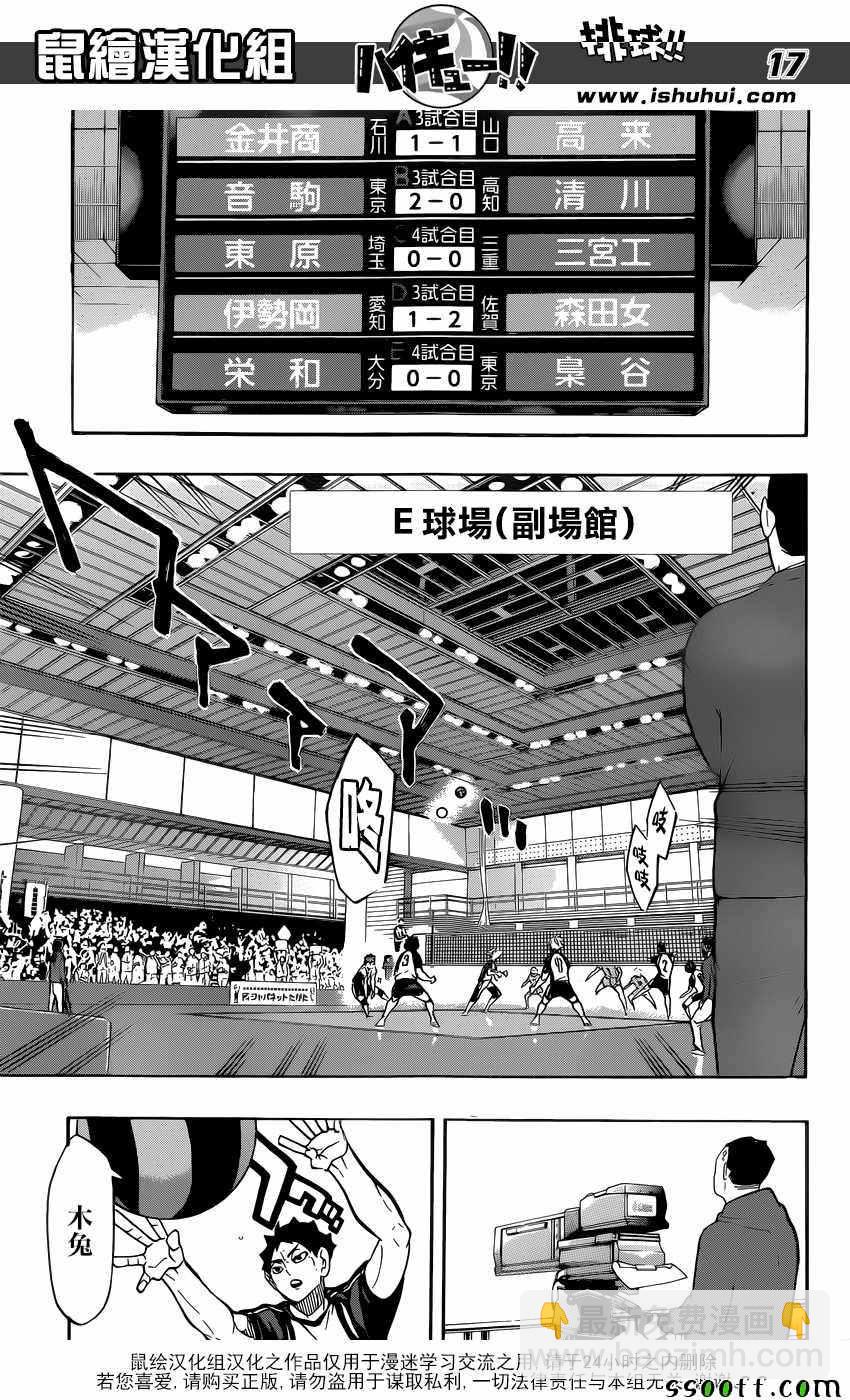 🍝排球少年!! 第243话 第17页