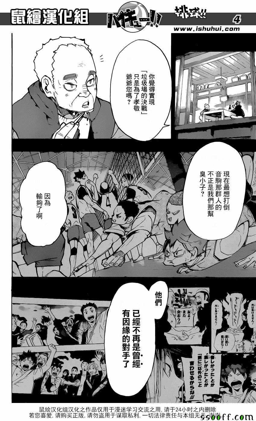 🍝排球少年!! 第247话 第4页