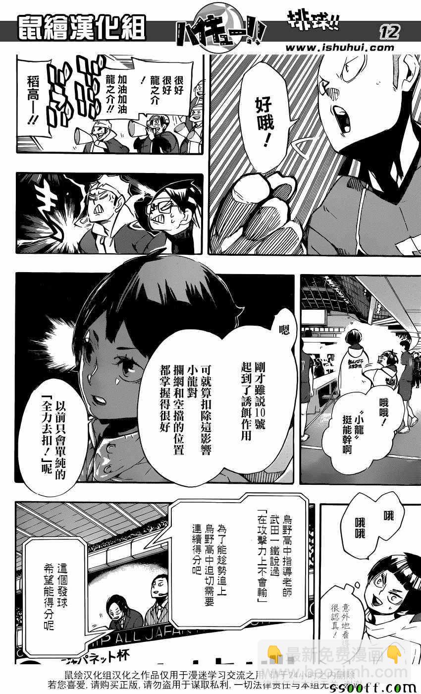 🍝排球少年!! 第251话 第12页