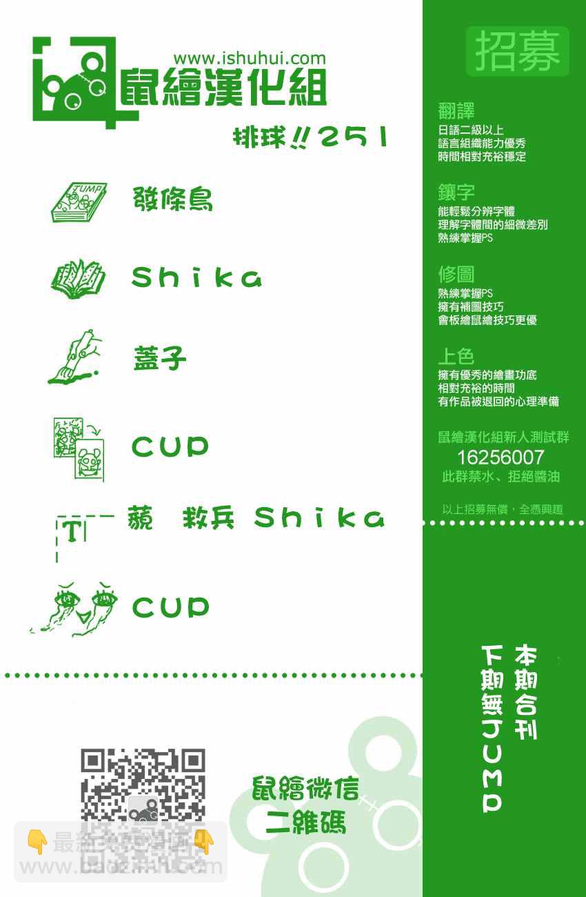 🍝排球少年!! 第251话 第19页