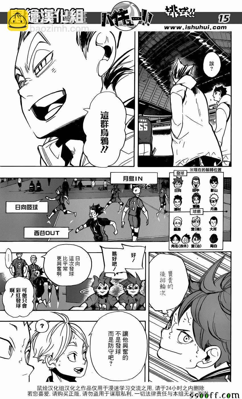 🍝排球少年!! 第259话 第15页