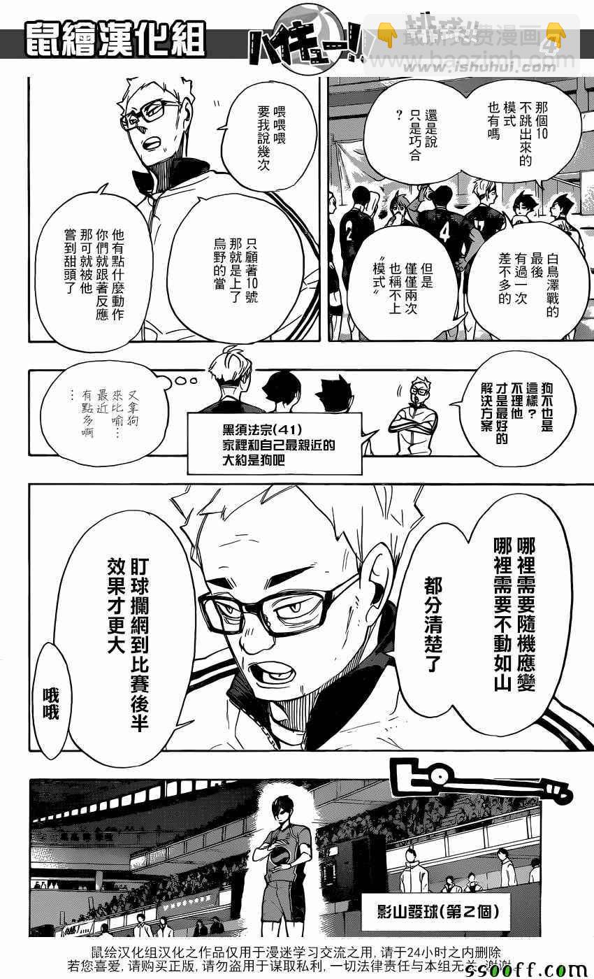 🍝排球少年!! 第259话 第4页