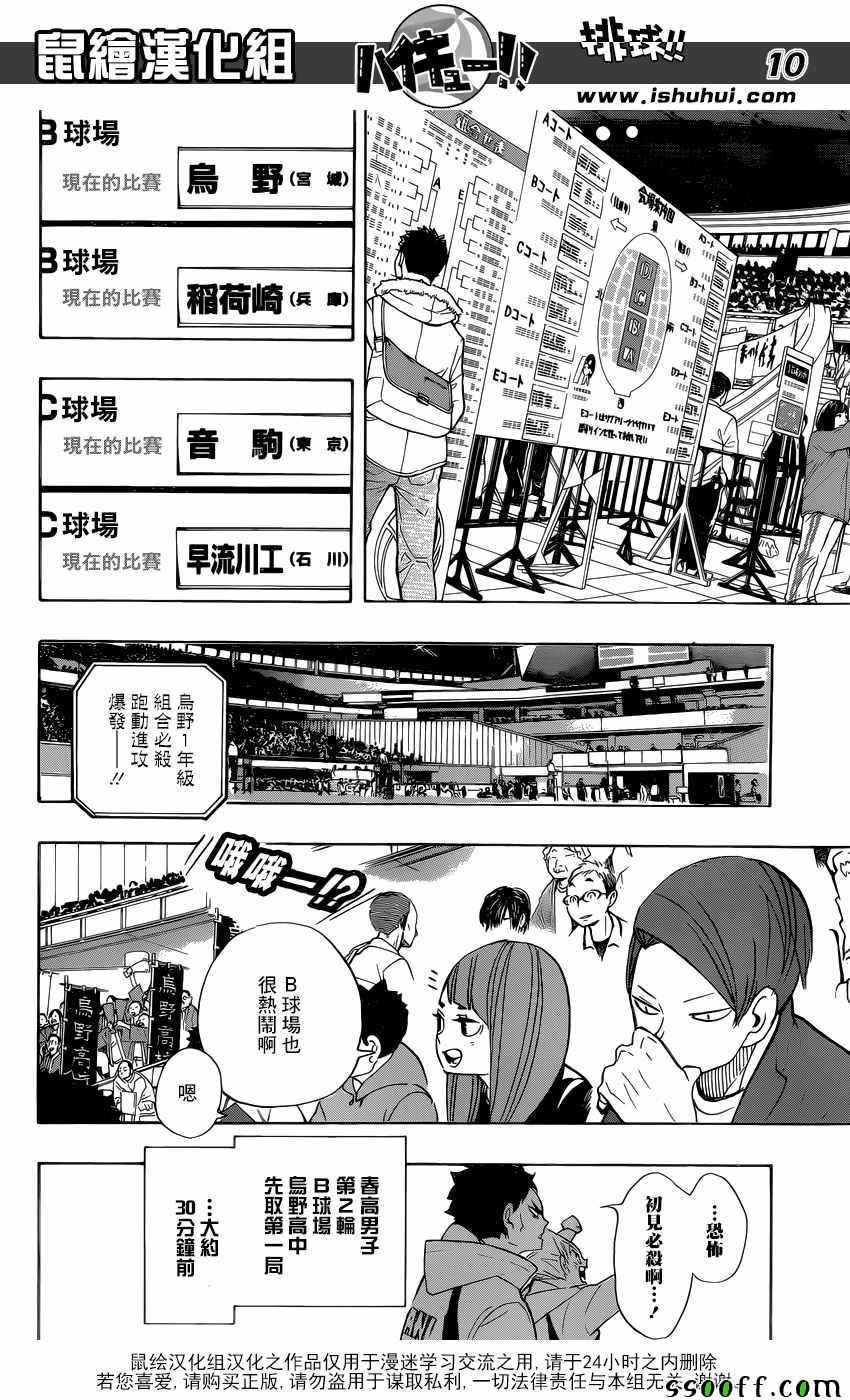 🍝排球少年!! 第265话 第10页