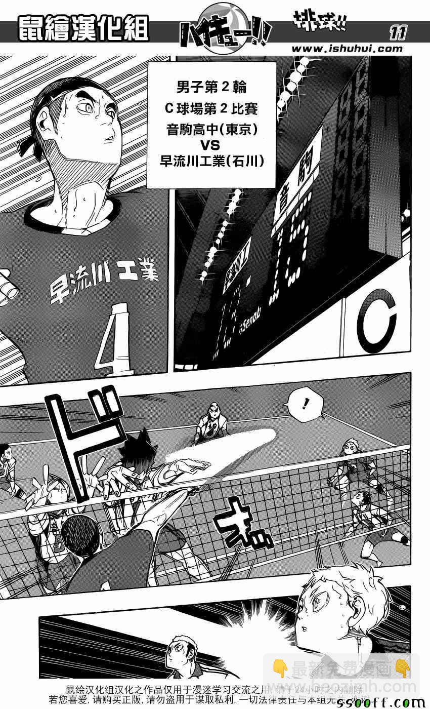🍝排球少年!! 第265话 第11页
