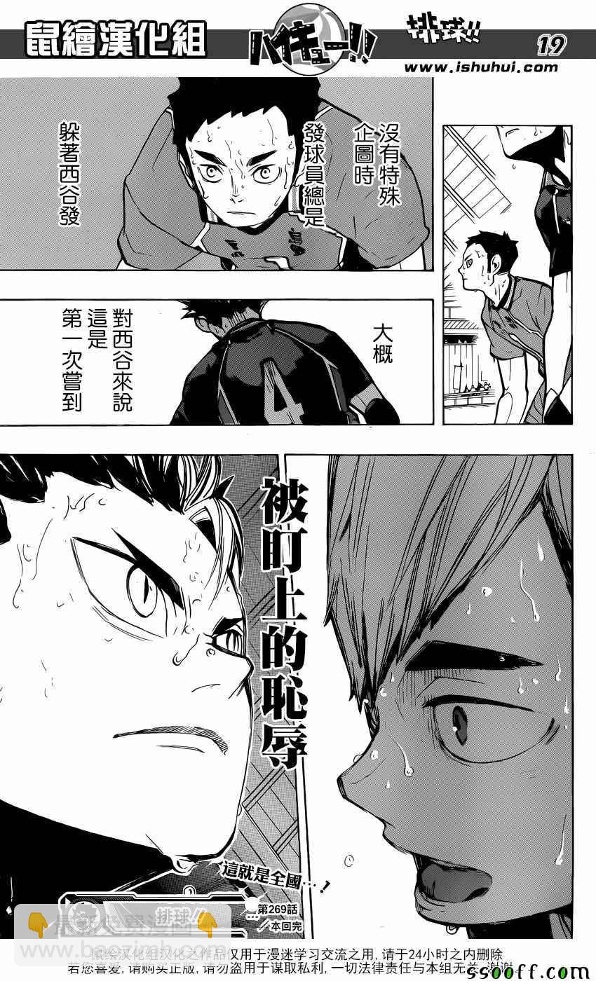 🍝排球少年!! 第269话 第19页