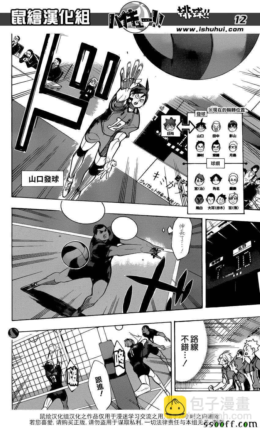 🍝排球少年!! 第279话 第12页