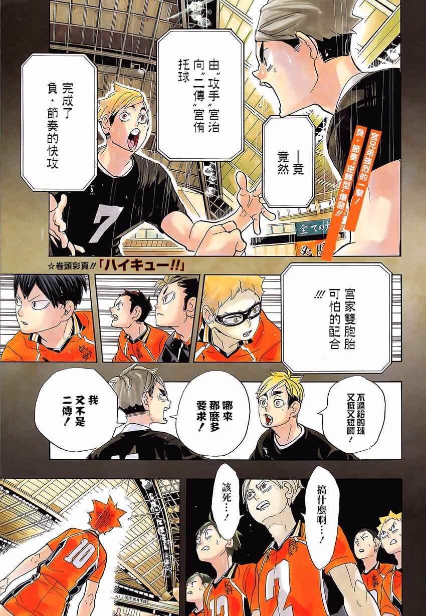 🍝排球少年!! 第281话 第2页