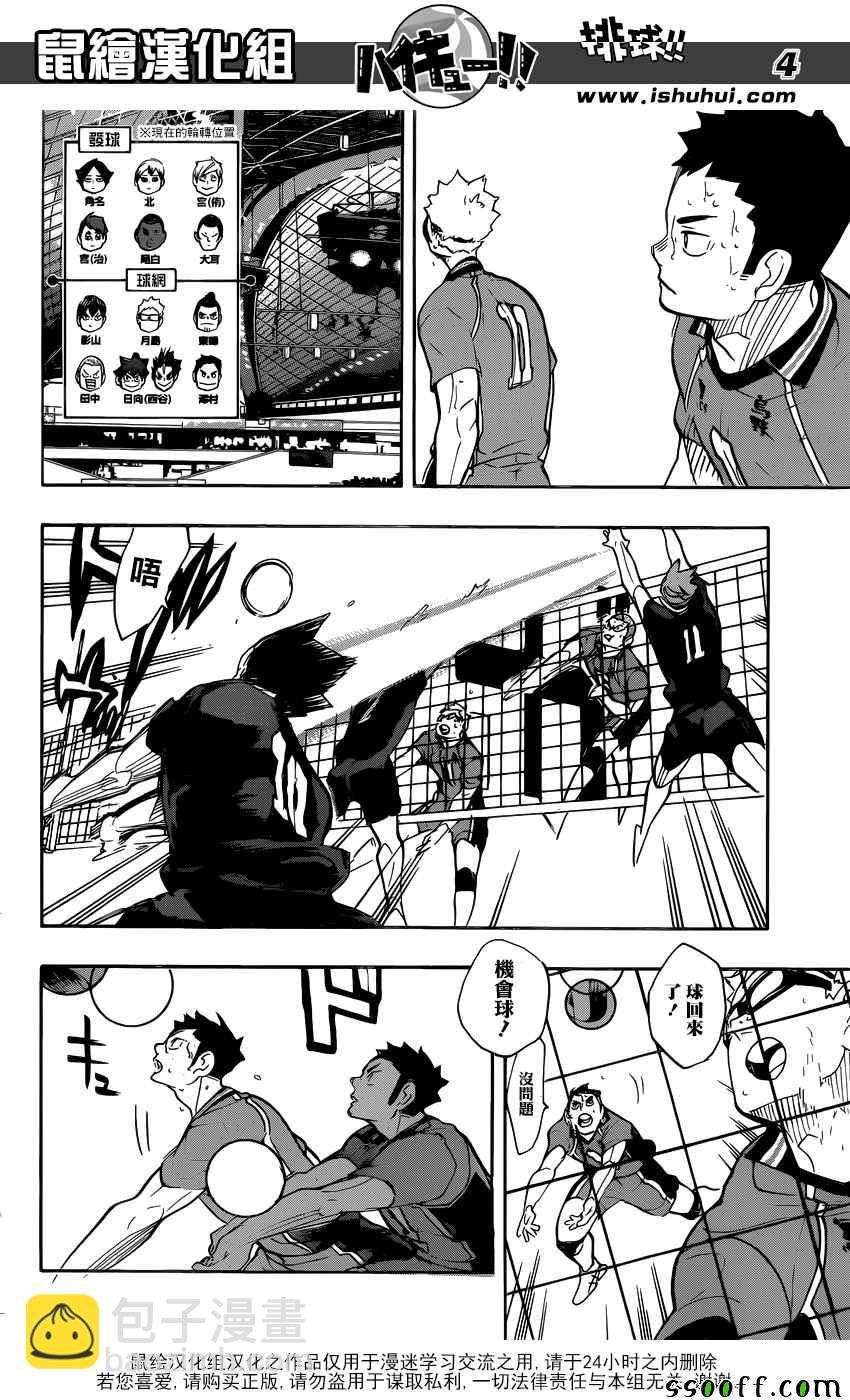 🍝排球少年!! 第283话 第4页