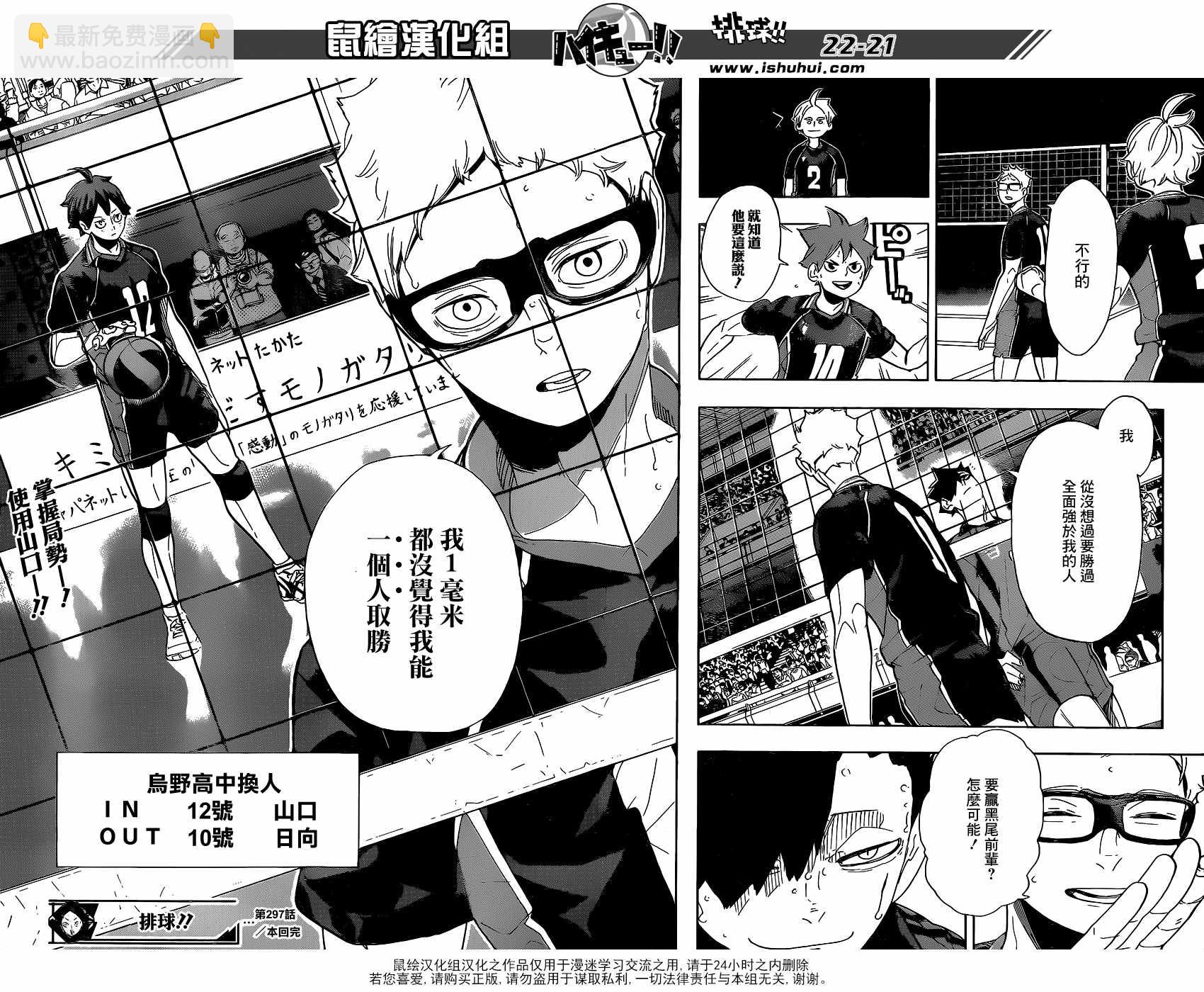 🍝排球少年!! 第297话 第17页