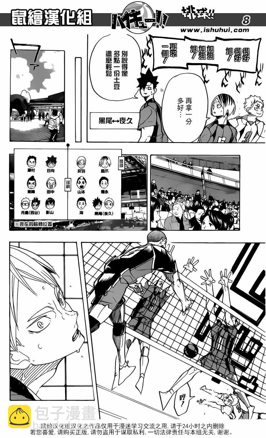 🍝排球少年!! 第299话 第8页