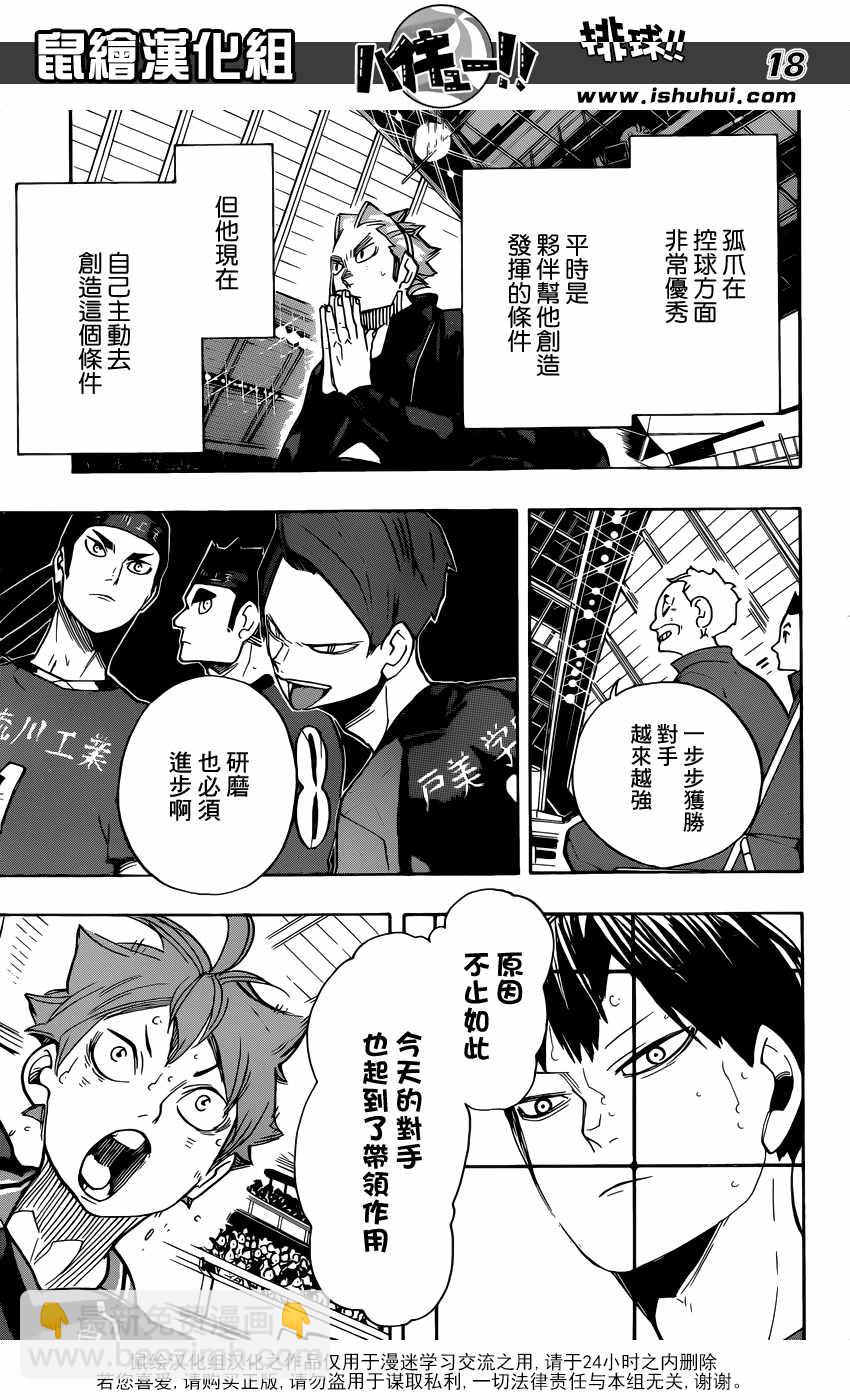 🍝排球少年!! 第301话 第17页