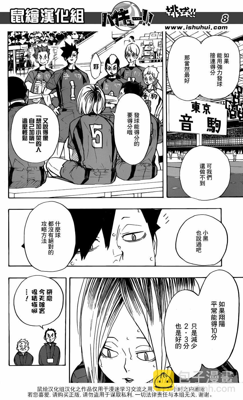🍝排球少年!! 第305话 第8页