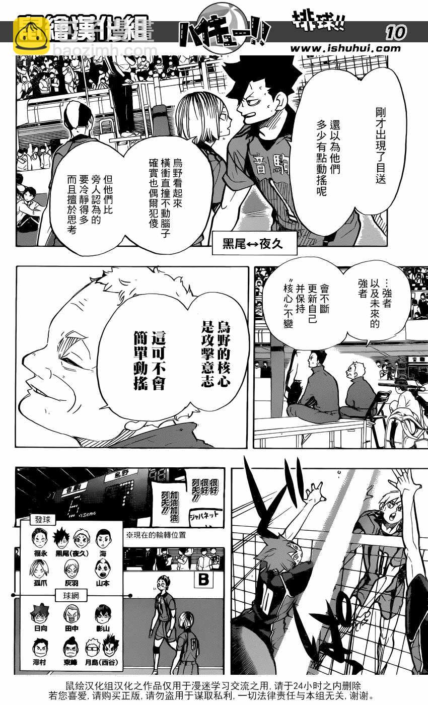 🍝排球少年!! 第307话 第11页