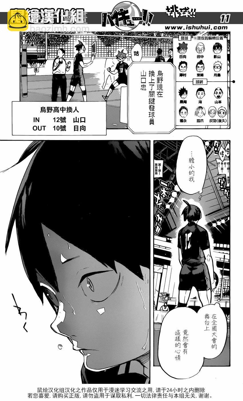 🍝排球少年!! 第309话 第12页