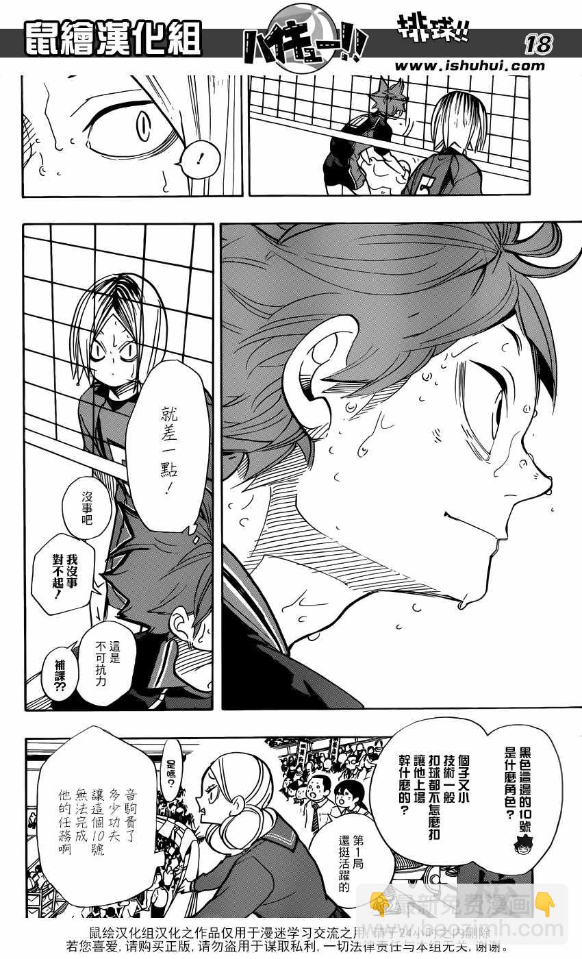 🍝排球少年!! 第313话 第17页