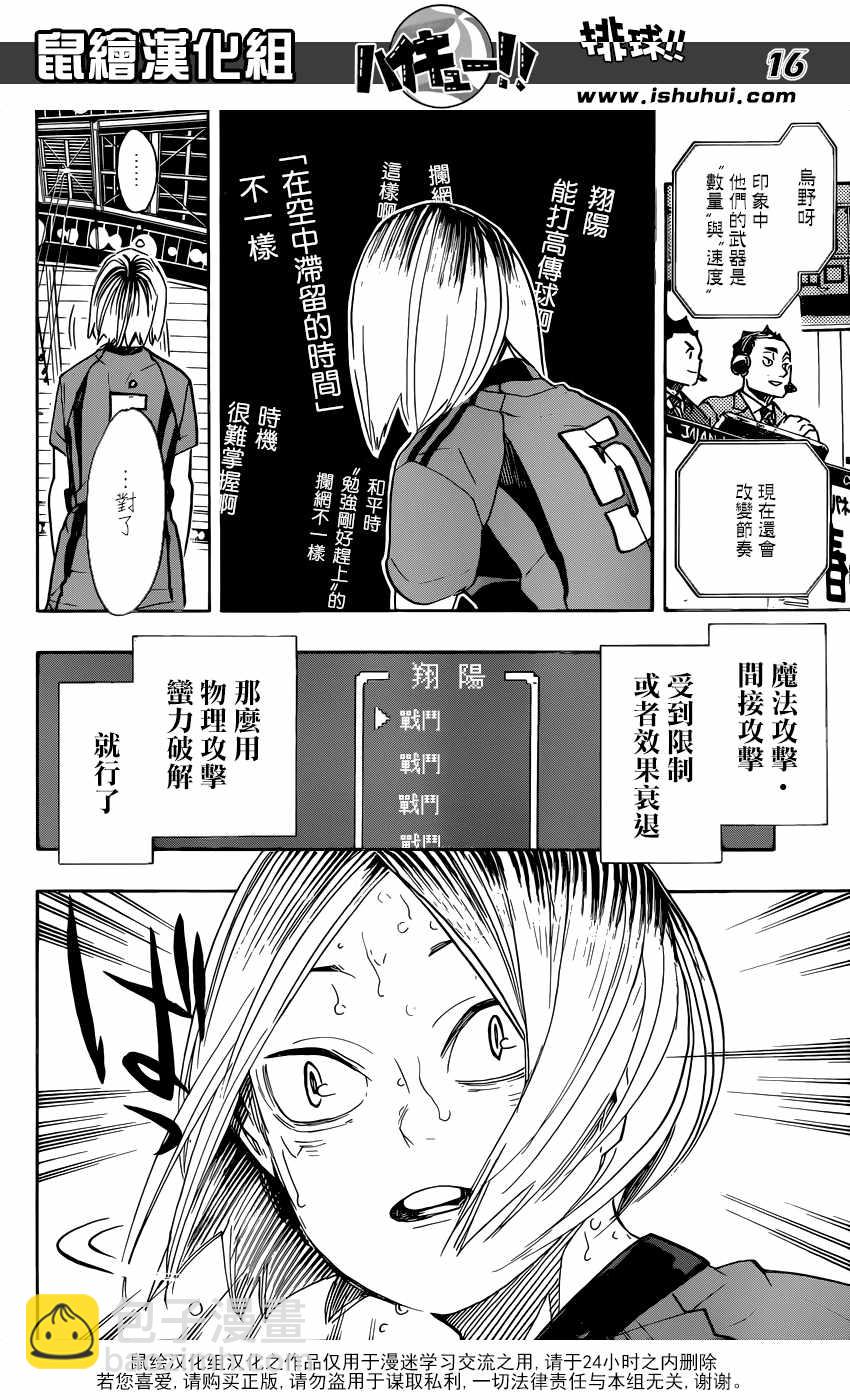🍝排球少年!! 第315话 第15页