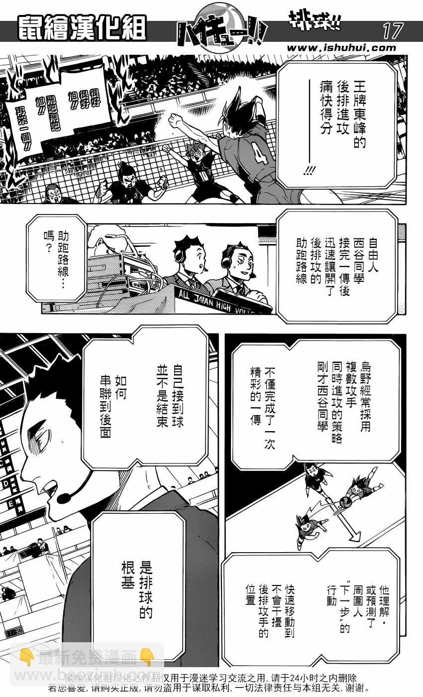🍝排球少年!! 第319话 第16页