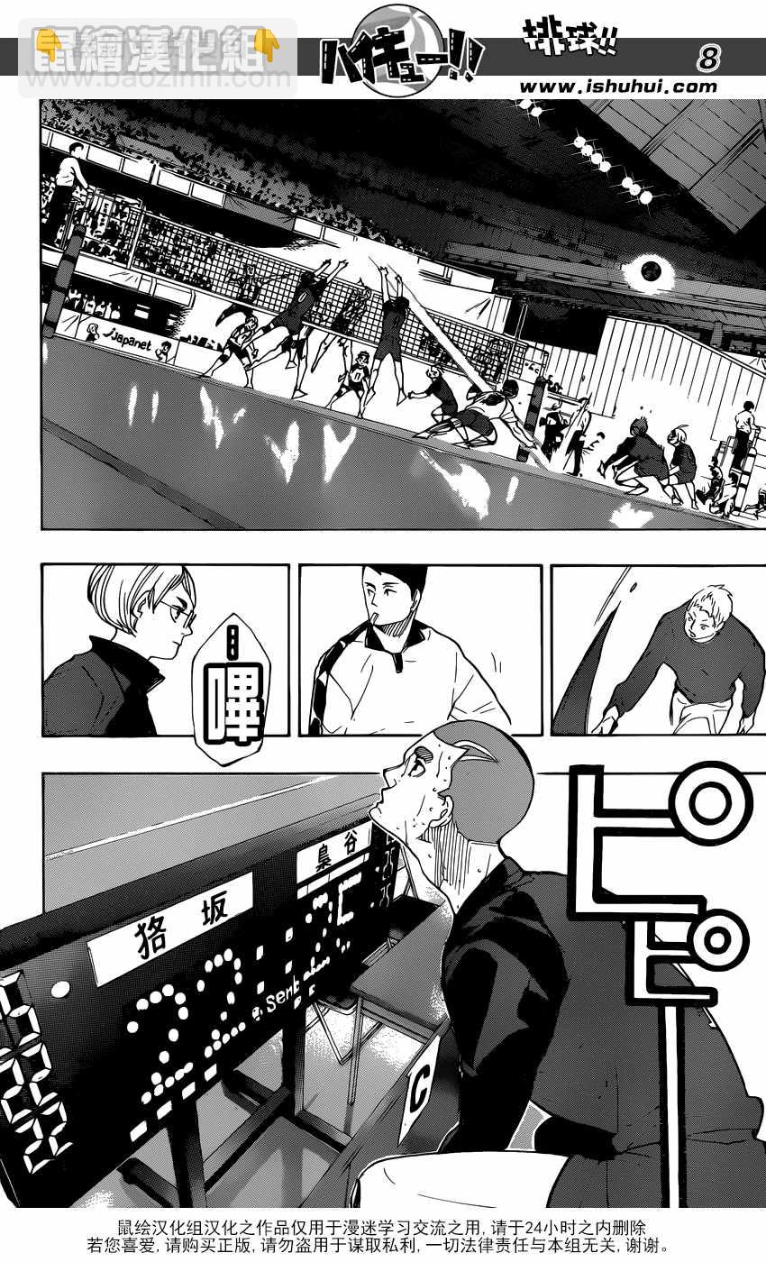 🍝排球少年!! 第337话 第8页