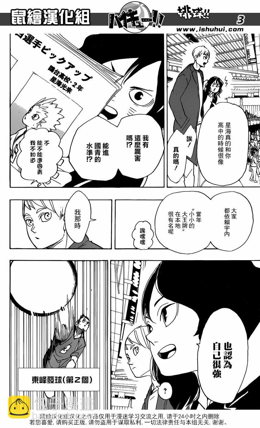 🍝排球少年!! 第343话 第4页