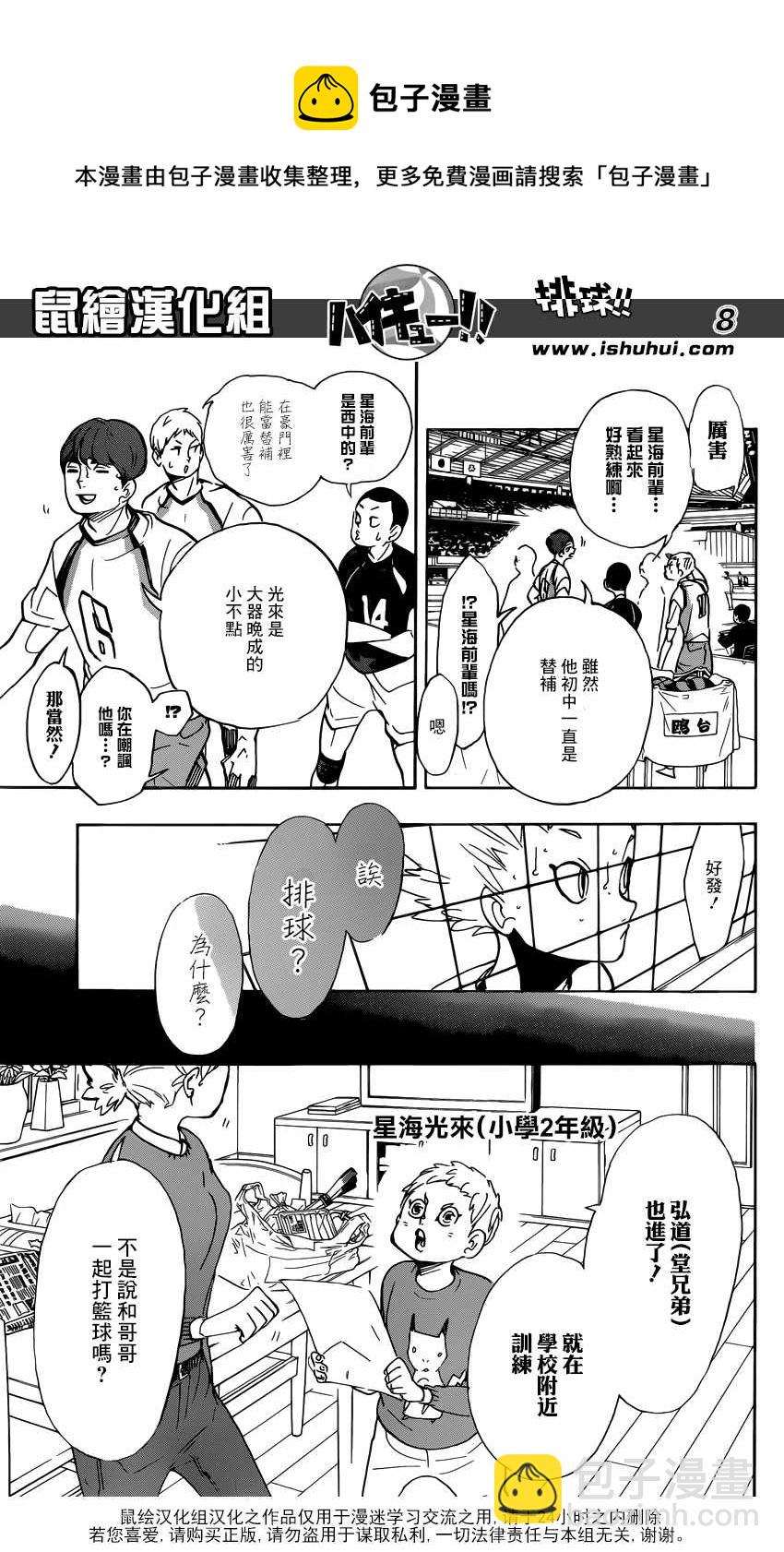 🍝排球少年!! 第343话 第8页