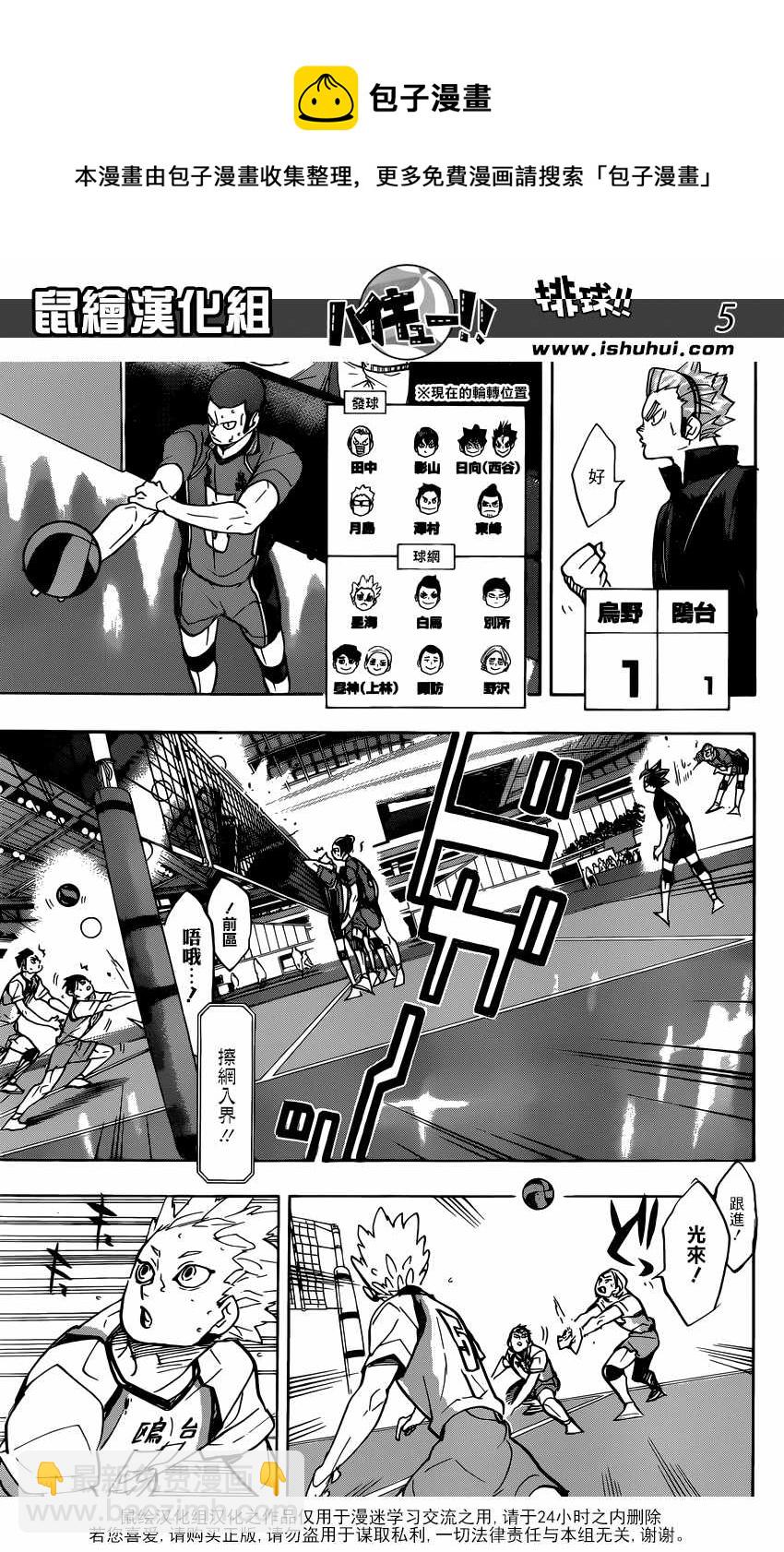 🍝排球少年!! 第347话 第6页