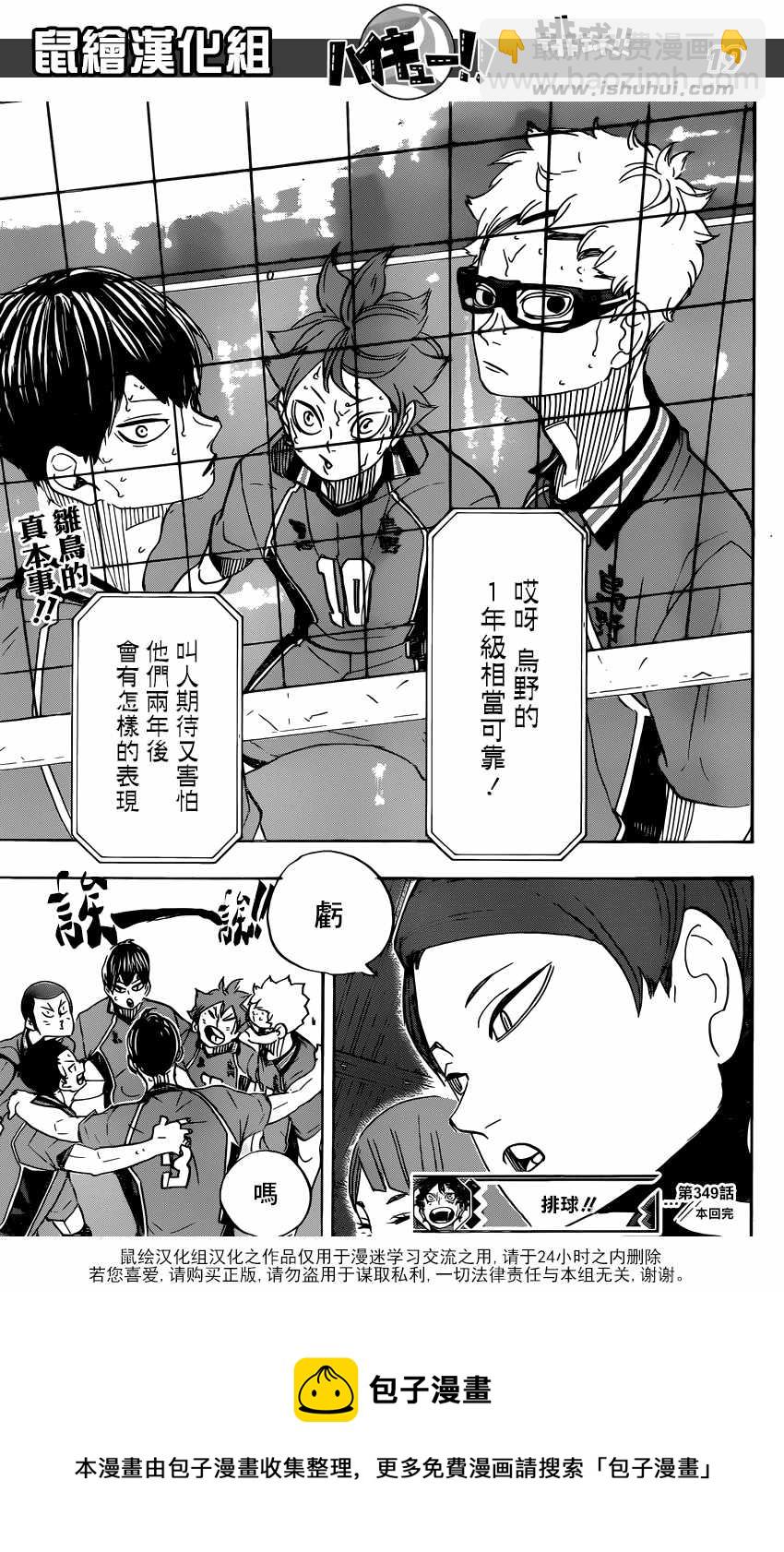 🍝排球少年!! 第349话 第20页