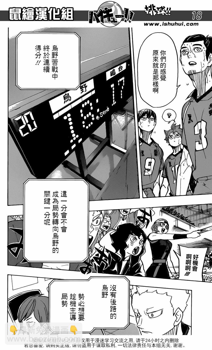 🍝排球少年!! 第353话 第17页