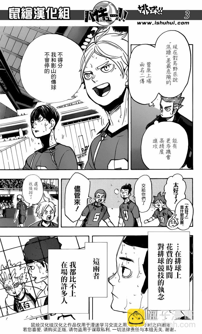 🍝排球少年!! 第353话 第4页