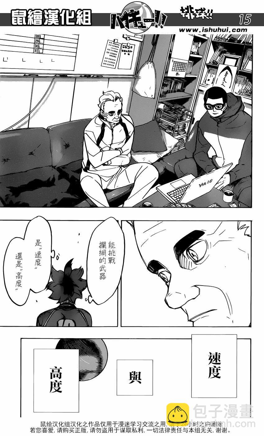 🍝排球少年!! 第355话 第15页