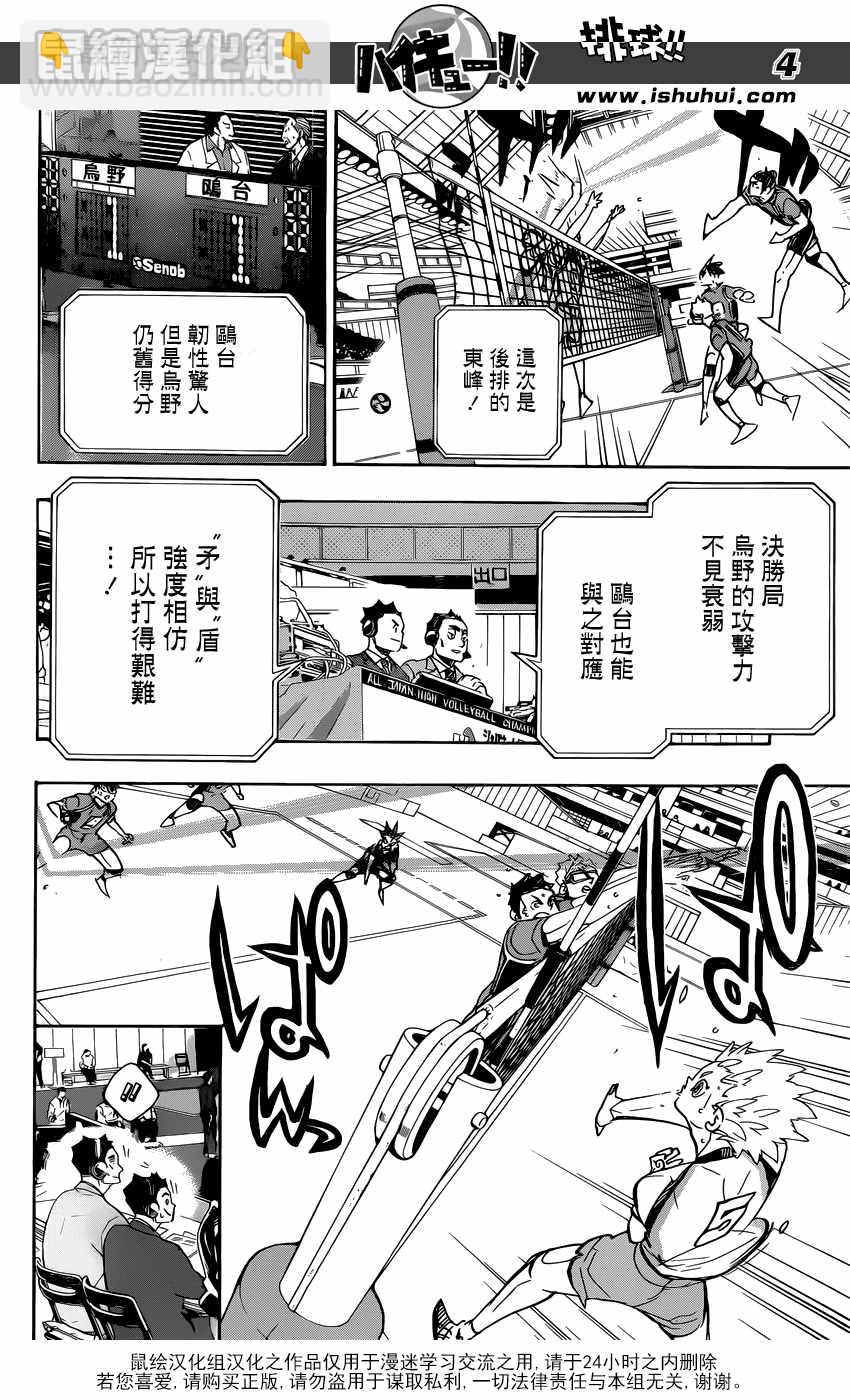 🍝排球少年!! 第359话 第5页