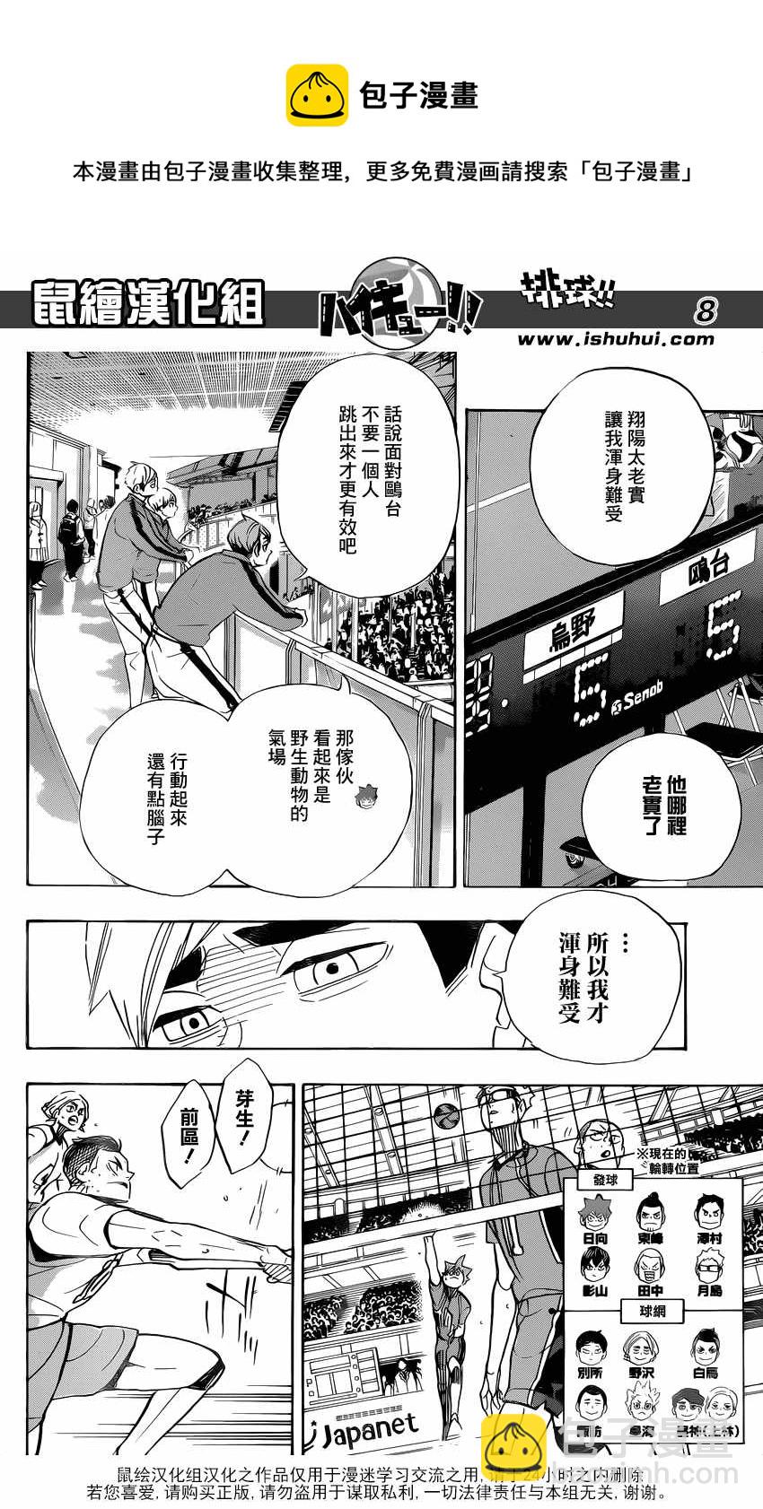 🍝排球少年!! 第359话 第9页