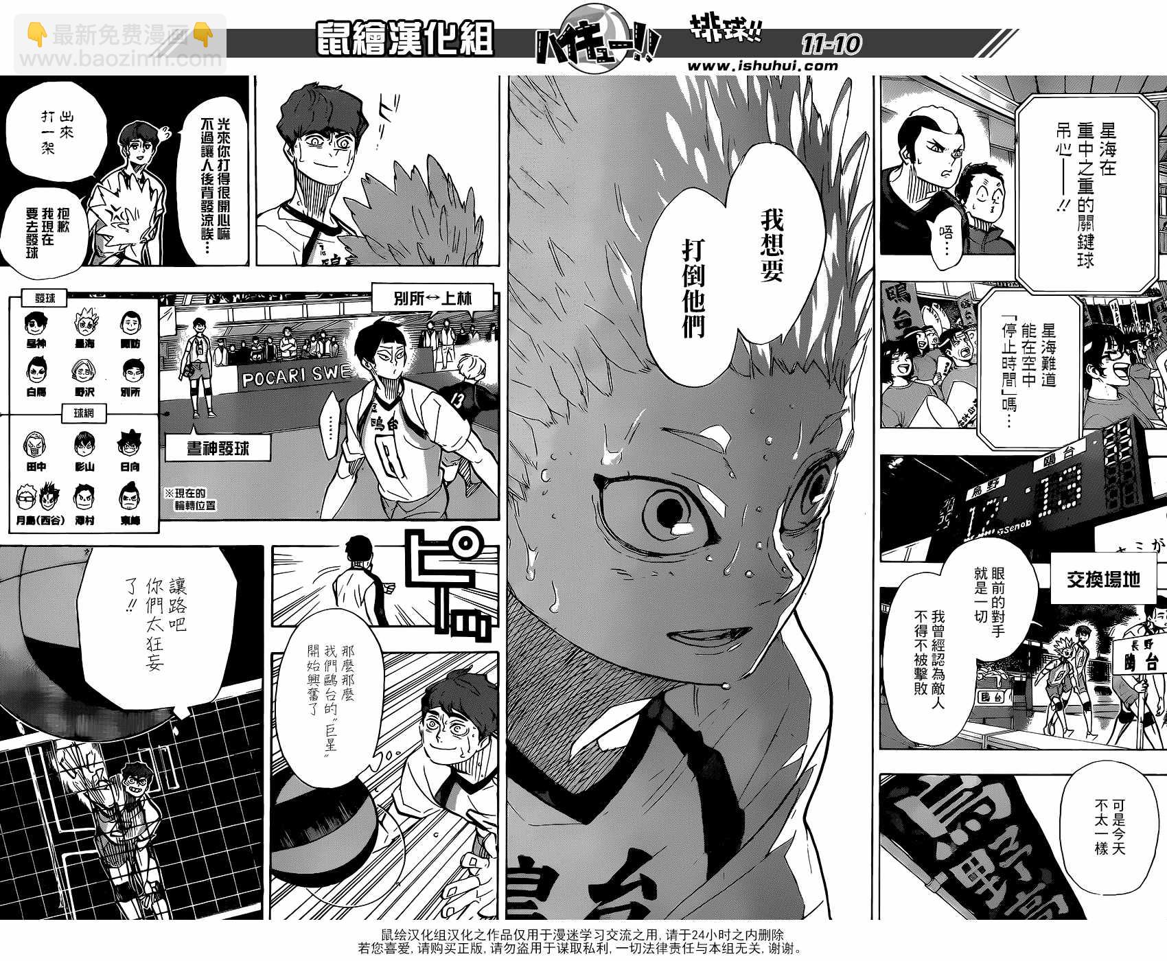 🍝排球少年!! 第363话 第11页