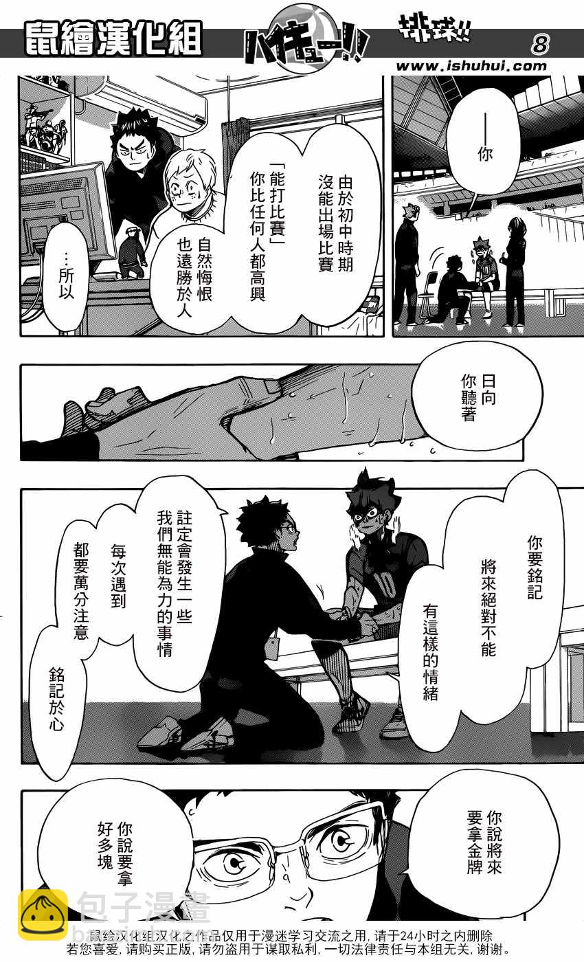 🍝排球少年!! 第365话 第8页