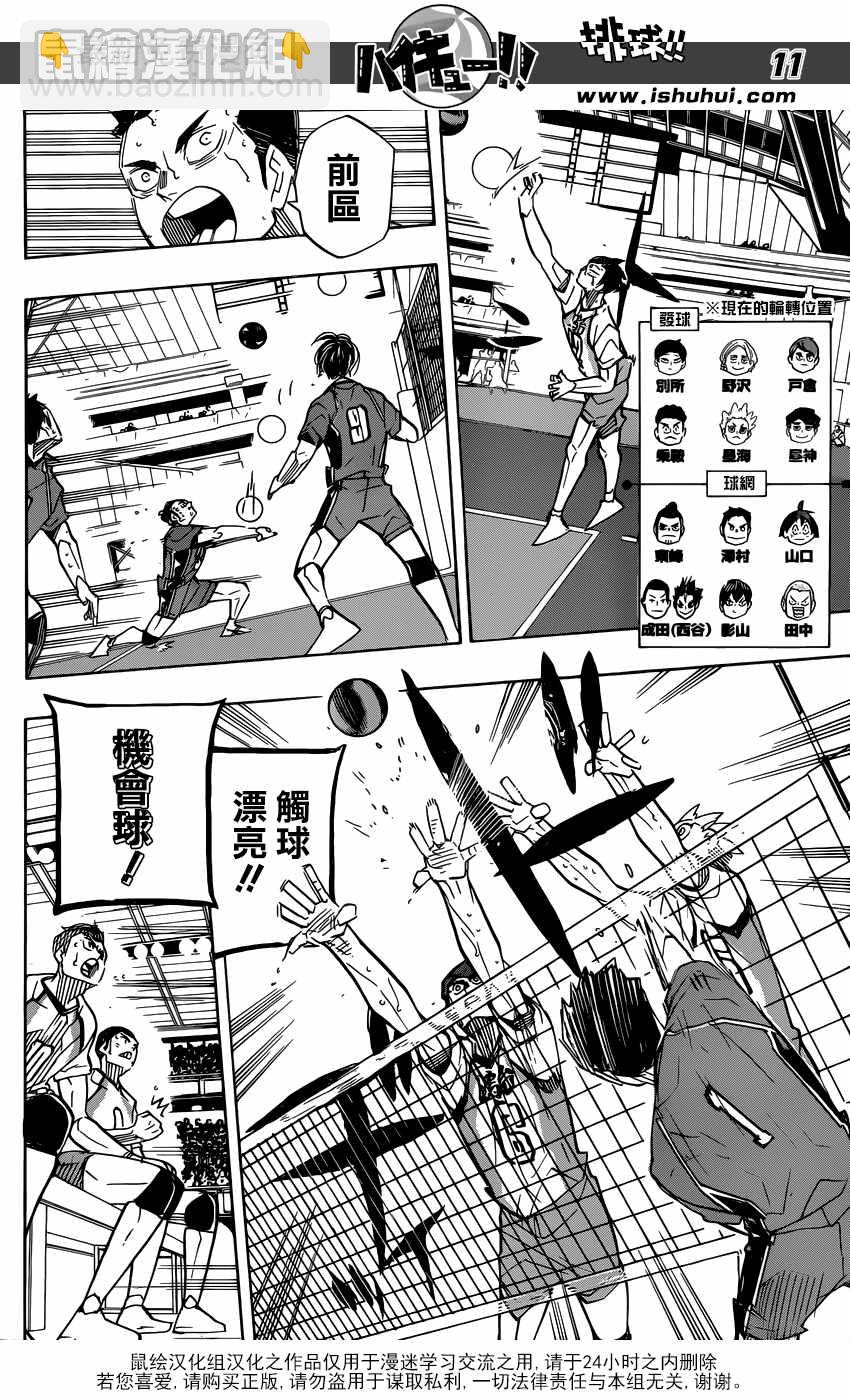 🍝排球少年!! 第367话 第11页