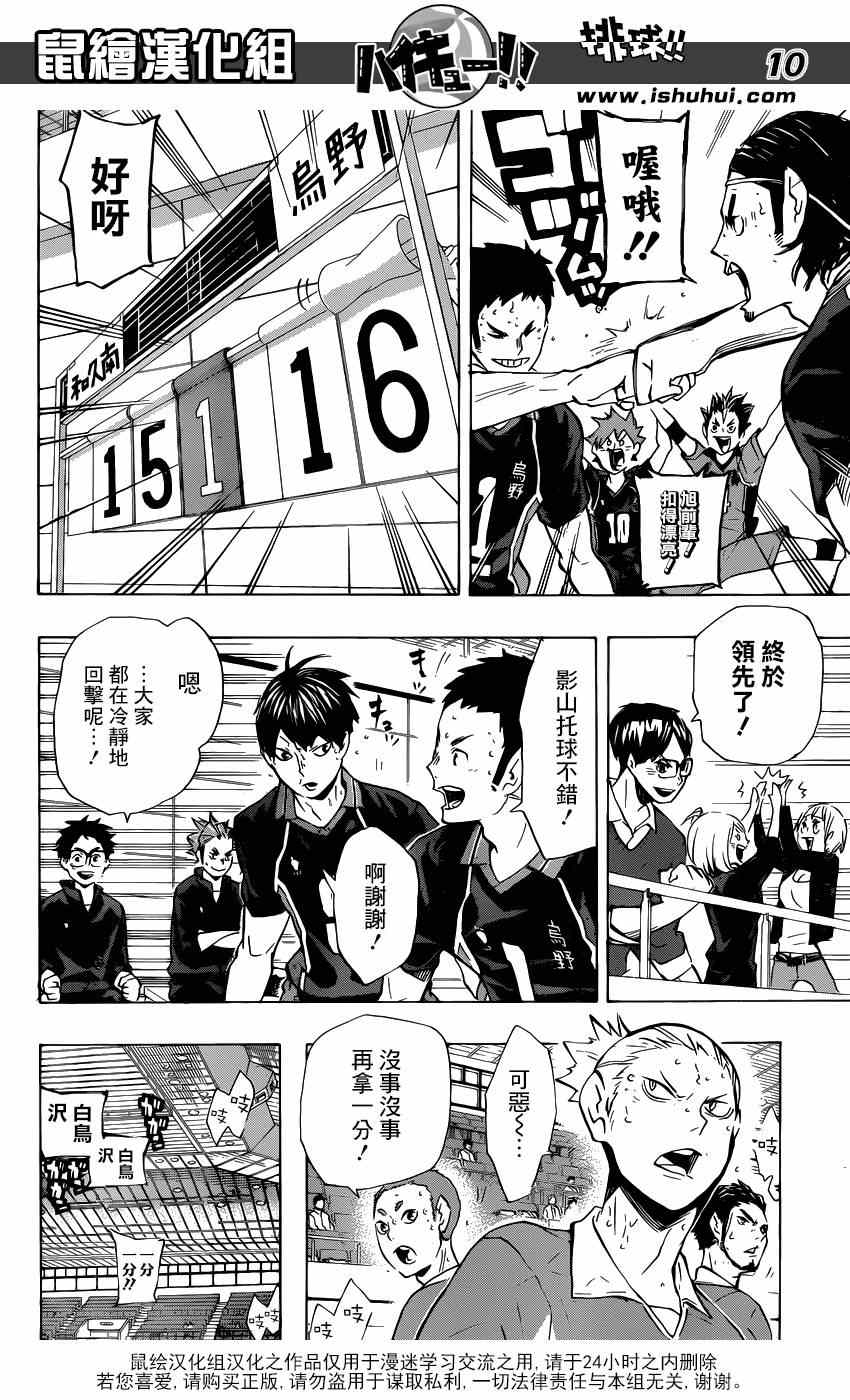 🍝排球少年!! 第117话 第10页