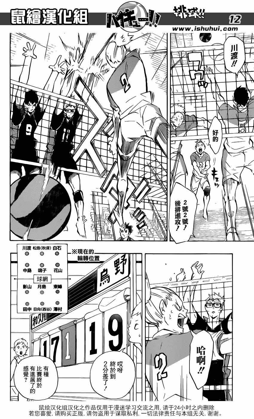 🍝排球少年!! 第117话 第12页