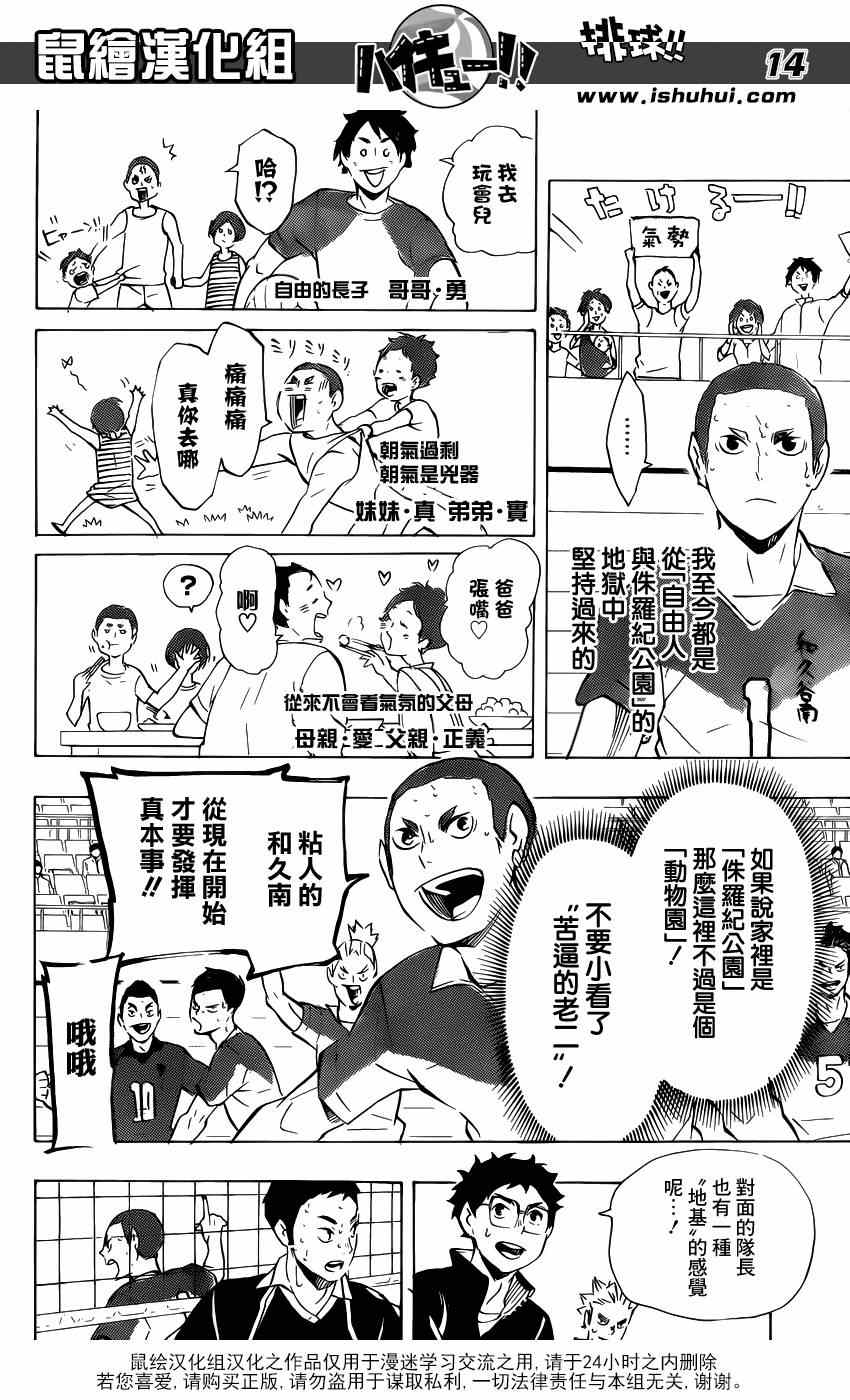 🍝排球少年!! 第117话 第14页