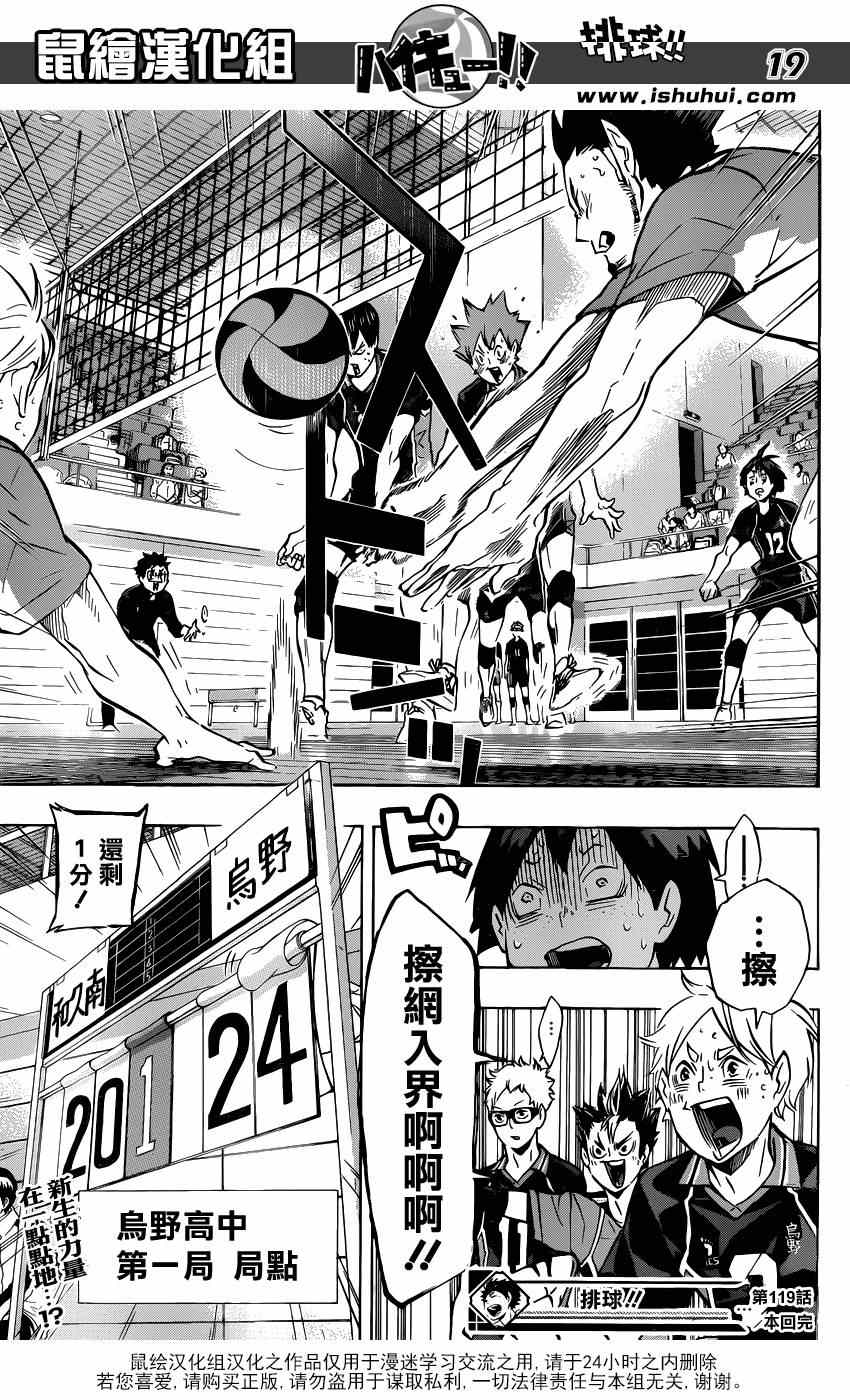 🍝排球少年!! 第119话 第19页