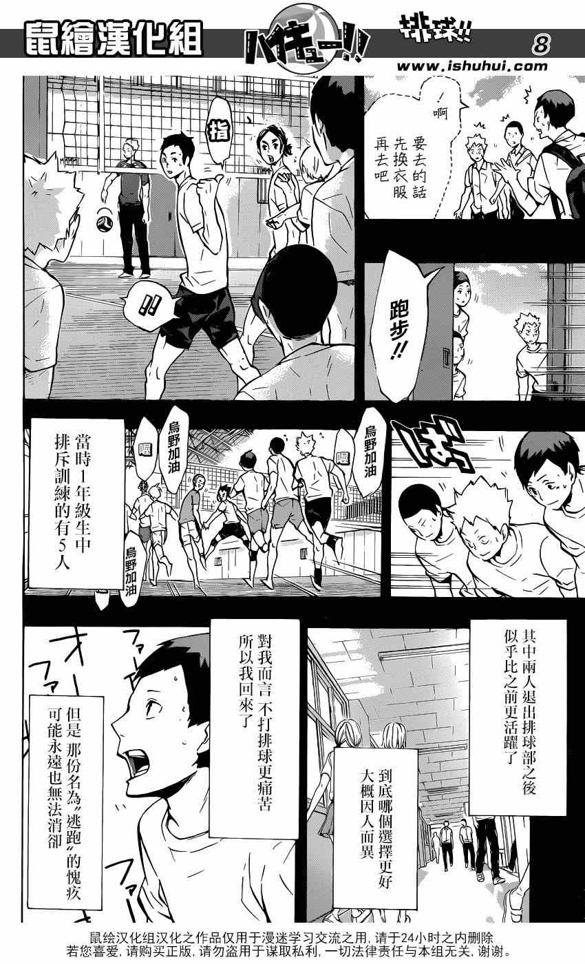 🍝排球少年!! 第119话 第8页