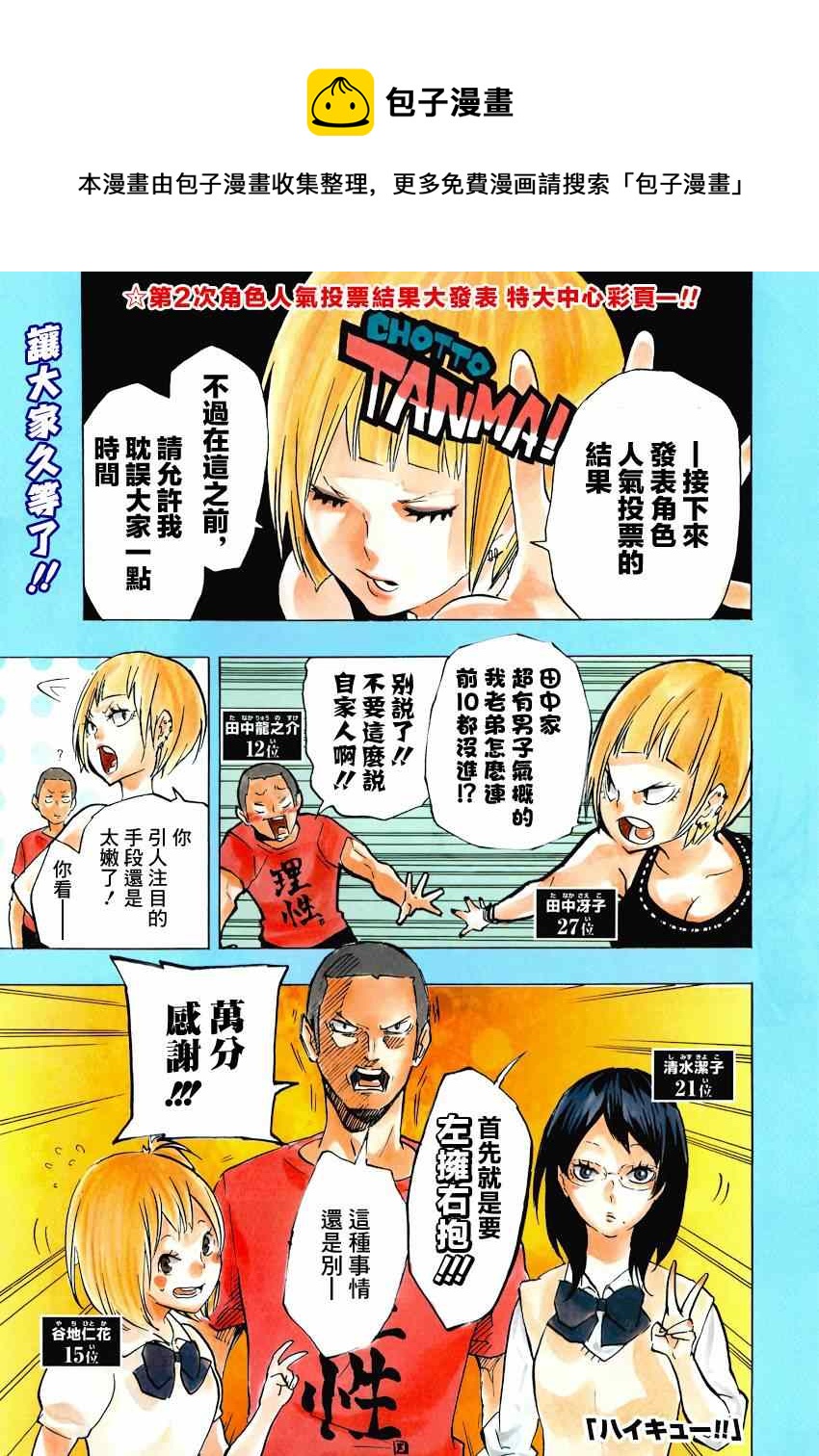 🍝排球少年!! 第123话 第1页