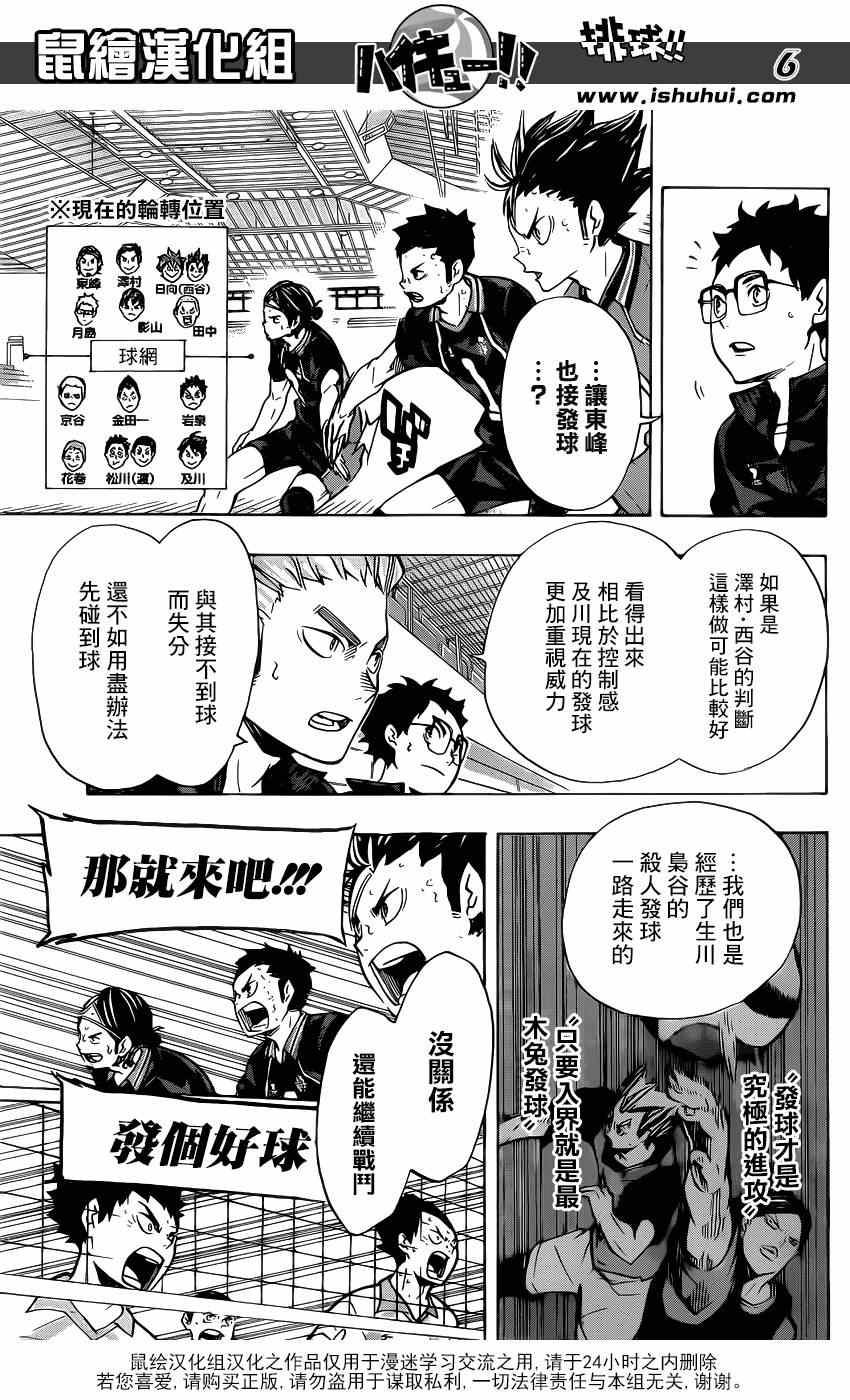 🍝排球少年!! 第139话 第5页