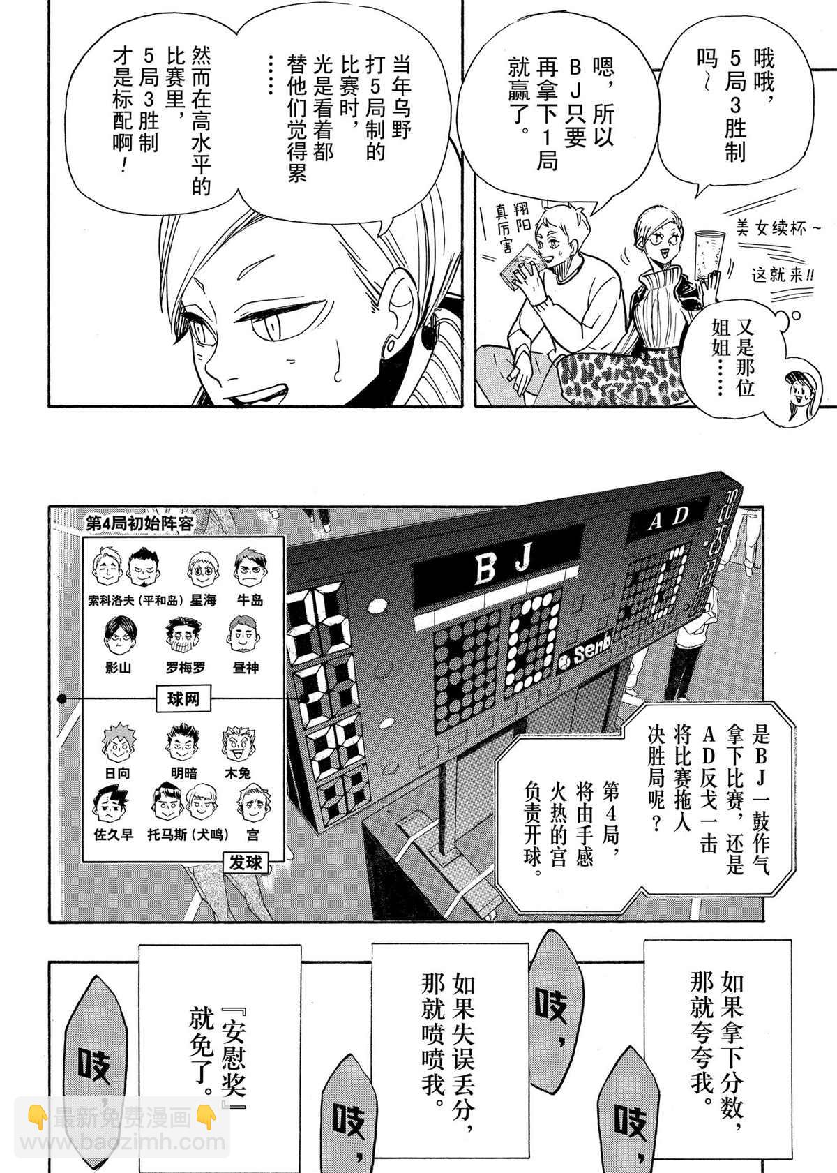 🍝排球少年!! 第396话 第19页