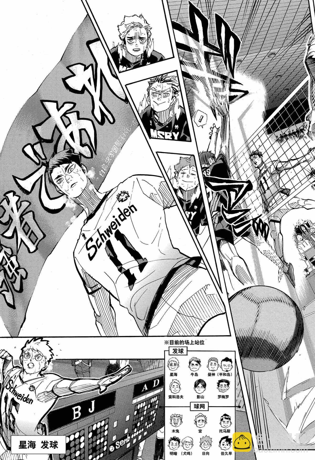 🍝排球少年!! 第400话 第11页