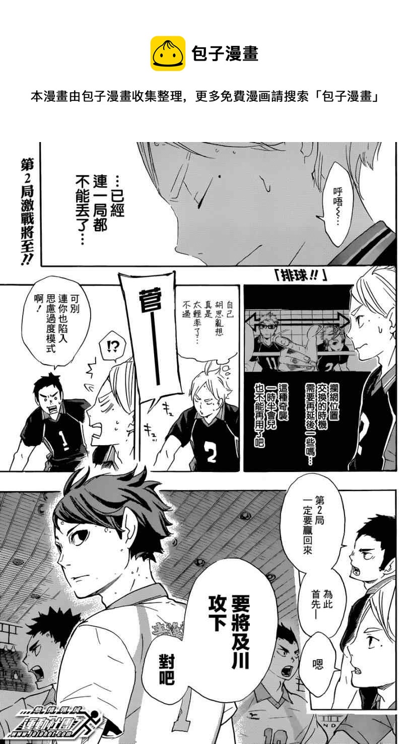 🍝排球少年!! 第56话 第1页