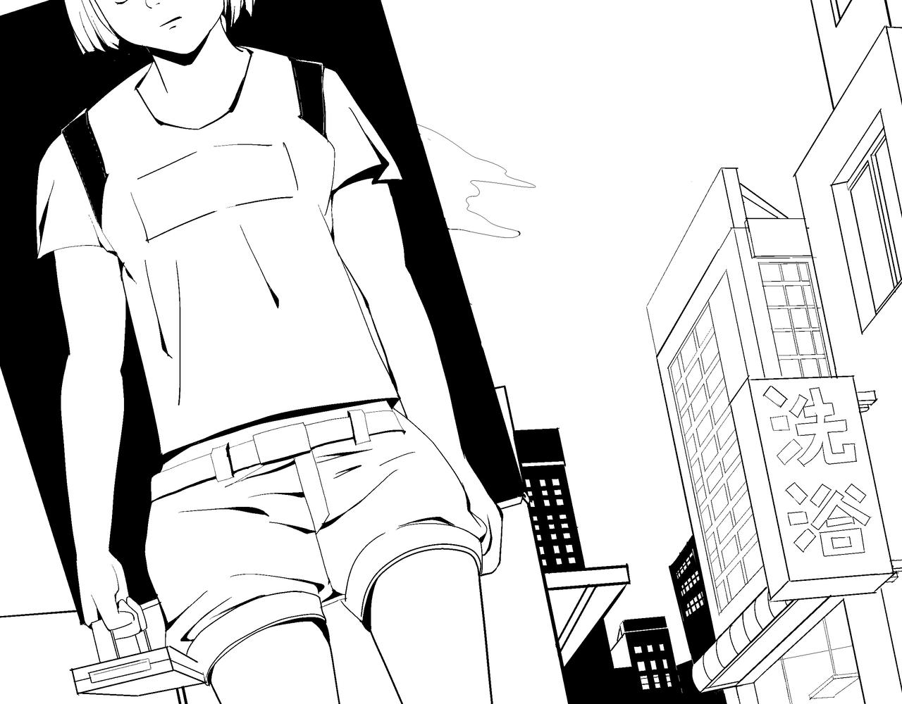 🍝盘根错短篇恐怖漫画 第一篇（上）合租的女同学 第32页