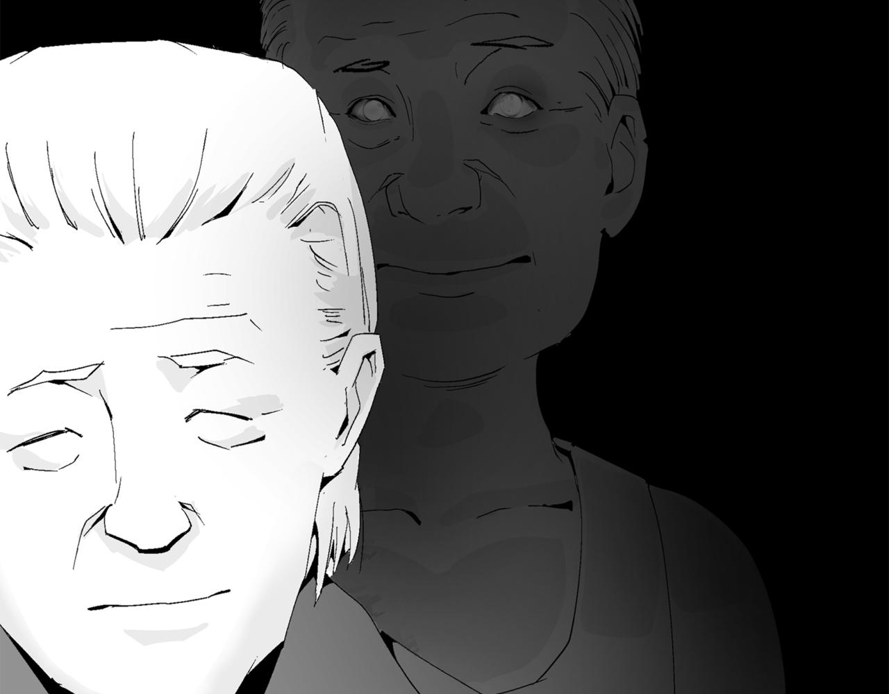 🍝盘根错短篇恐怖漫画 第二篇（三)终 身边的离奇故事 第27页