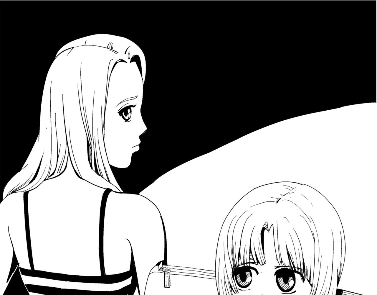 🍝盘根错短篇恐怖漫画 第一篇（下）合租的女同学 第1页