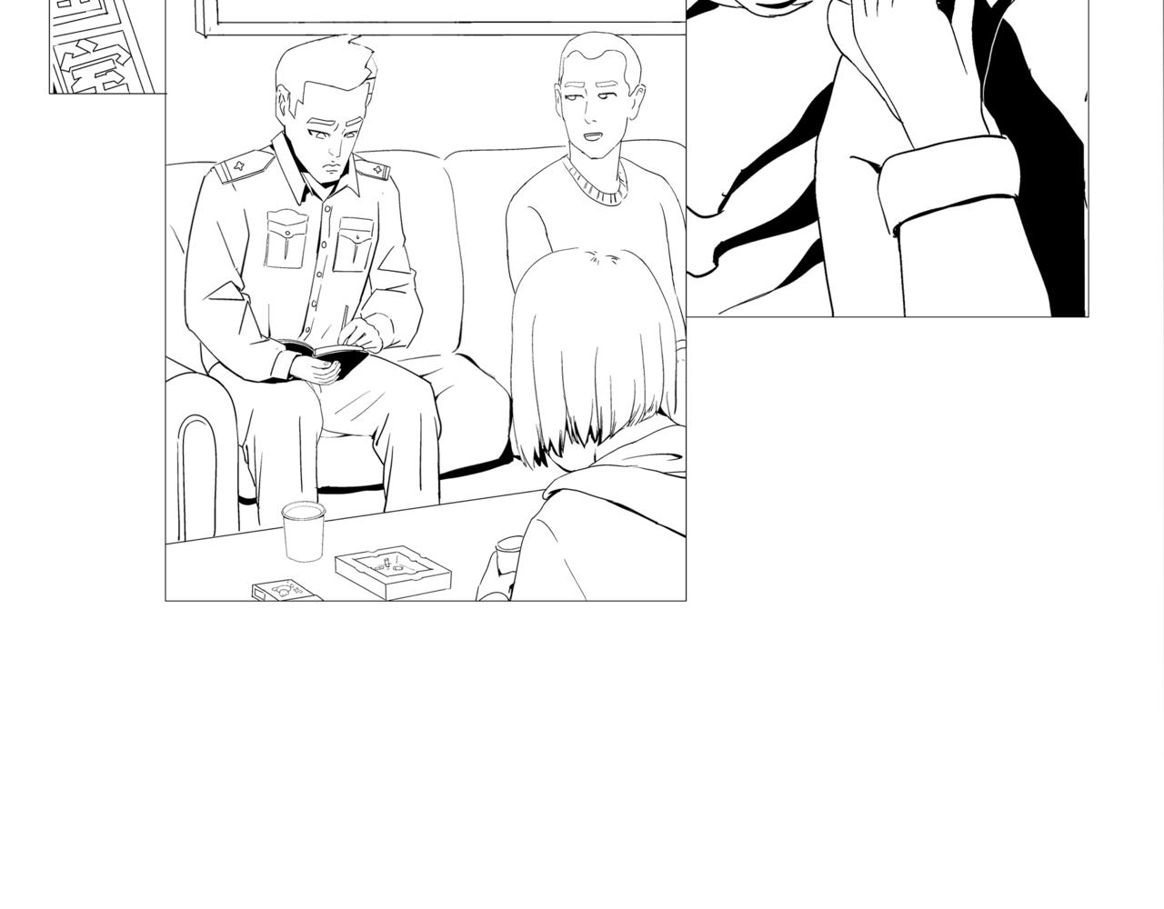 🍝盘根错短篇恐怖漫画 第一篇（下）合租的女同学 第6页