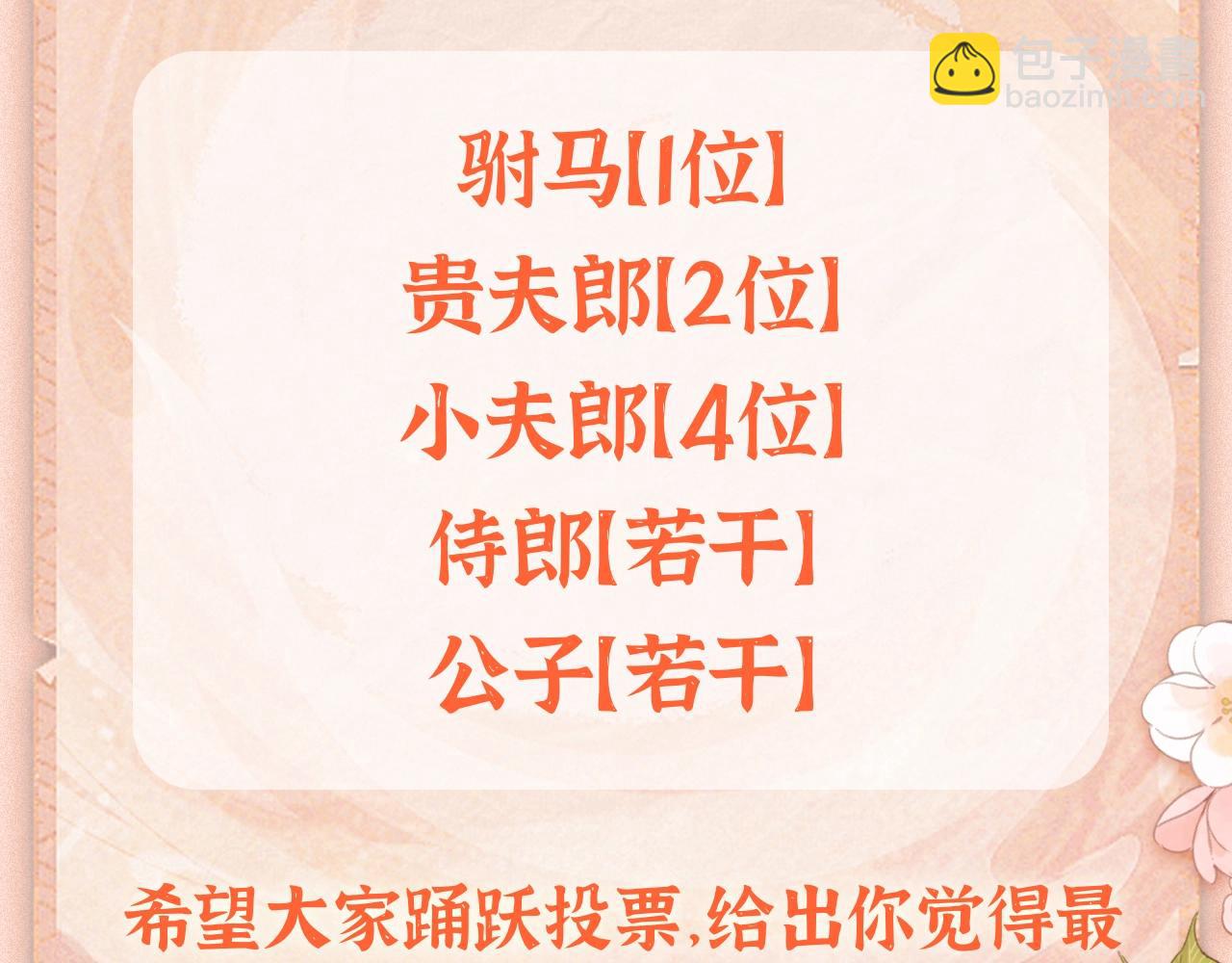 🍝炮灰闺女的生存方式 加更第74期 搞点事：七七公主选妃啦 第3页